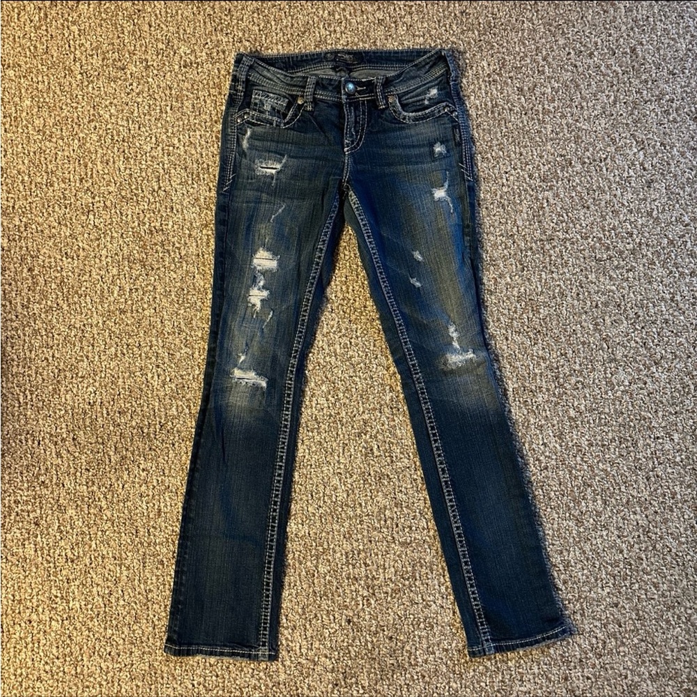 Aiko Baby Boot Ripped Jeans (W26/L33)